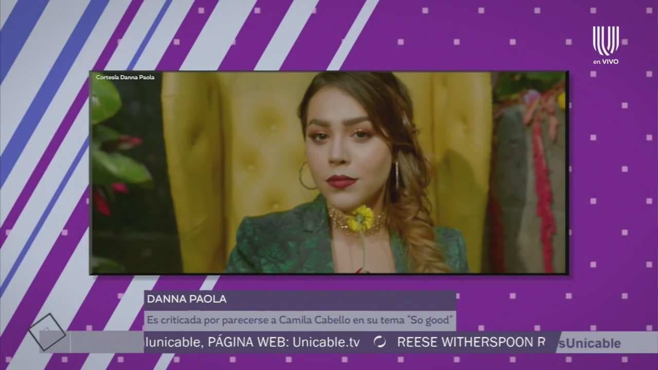 Danna Paola... ¿le copia a Camila Cabello?