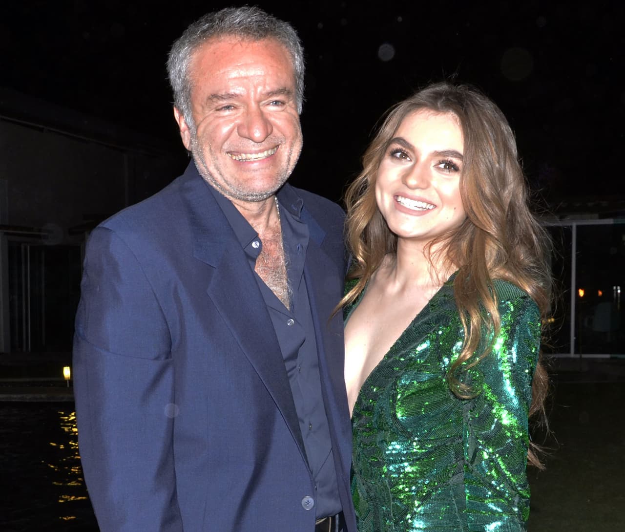 José Alberto “El Güero” Castro y su hija Sofía