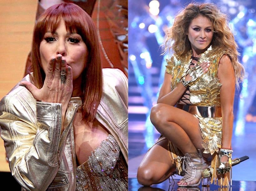 Alejandra Guzmán y Paulina Rubio