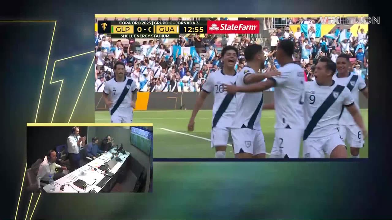 ¡Festéjalo Pescadito! José Pinto anota para Guatemala desde la vía penal