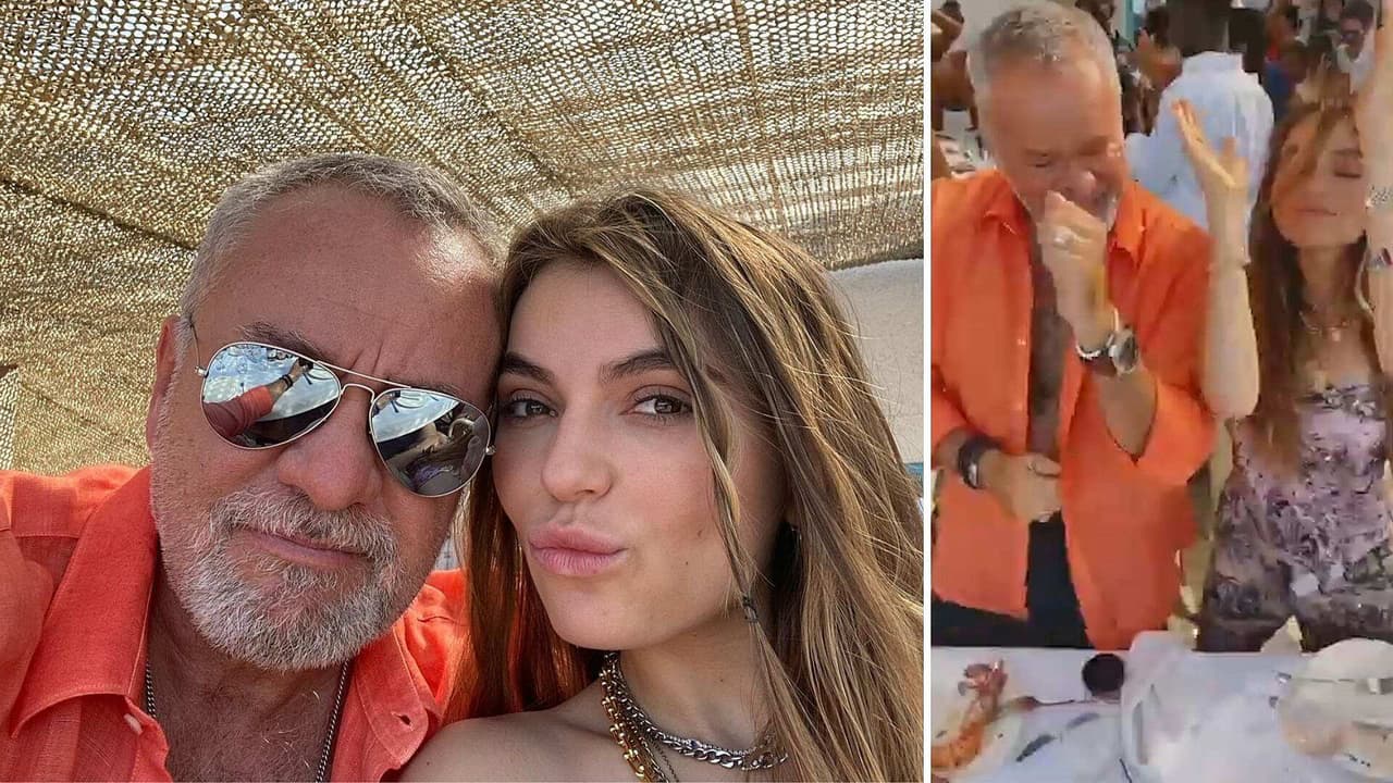 Sofía y el "Güero" Castro se divierten bailando como nunca en fiesta en la playa
