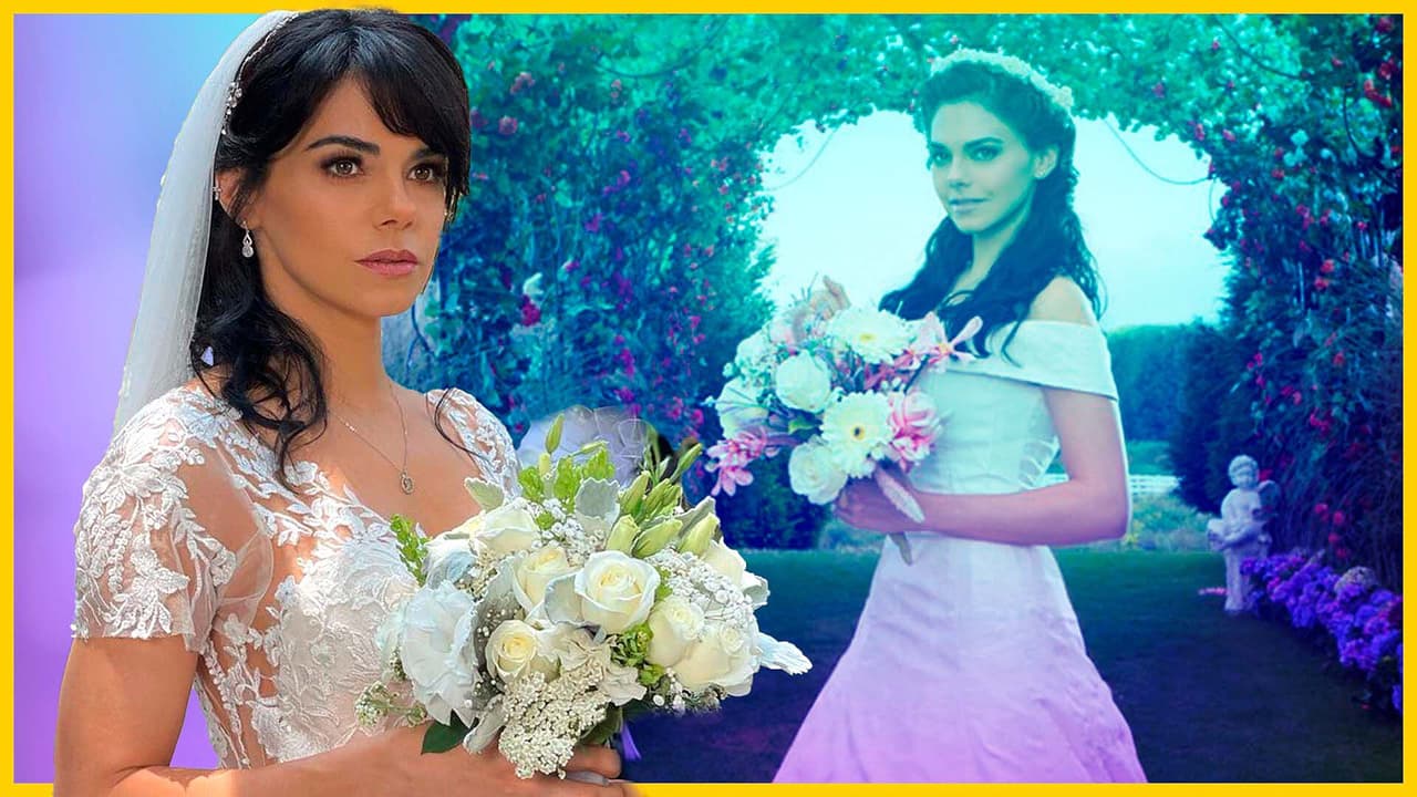 Livia Brito y la primera vez que se vistió de novia