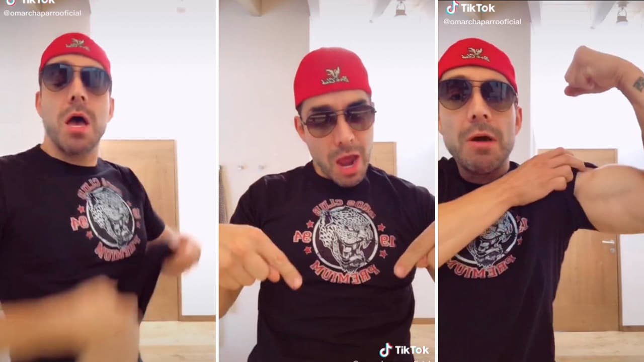 Omar Chaparro roba suspiros a sus seguidoras con un mensaje de doble sentido
