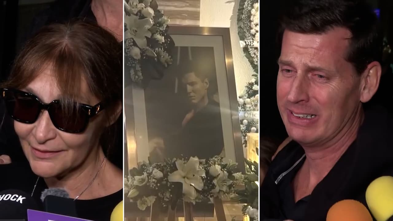 Padres de Fede Dorcaz rompen en llanto en el funeral: imágenes del adiós tras el crimen