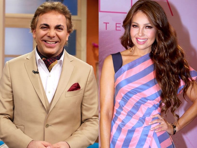Cristian Castro y Thalía