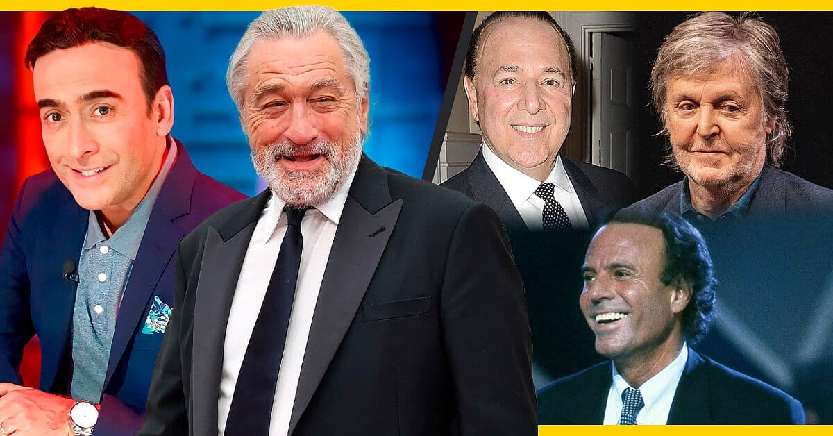 ¿Hay edad límite para ser papá? Estos famosos de más de 60 años demuestran que no
