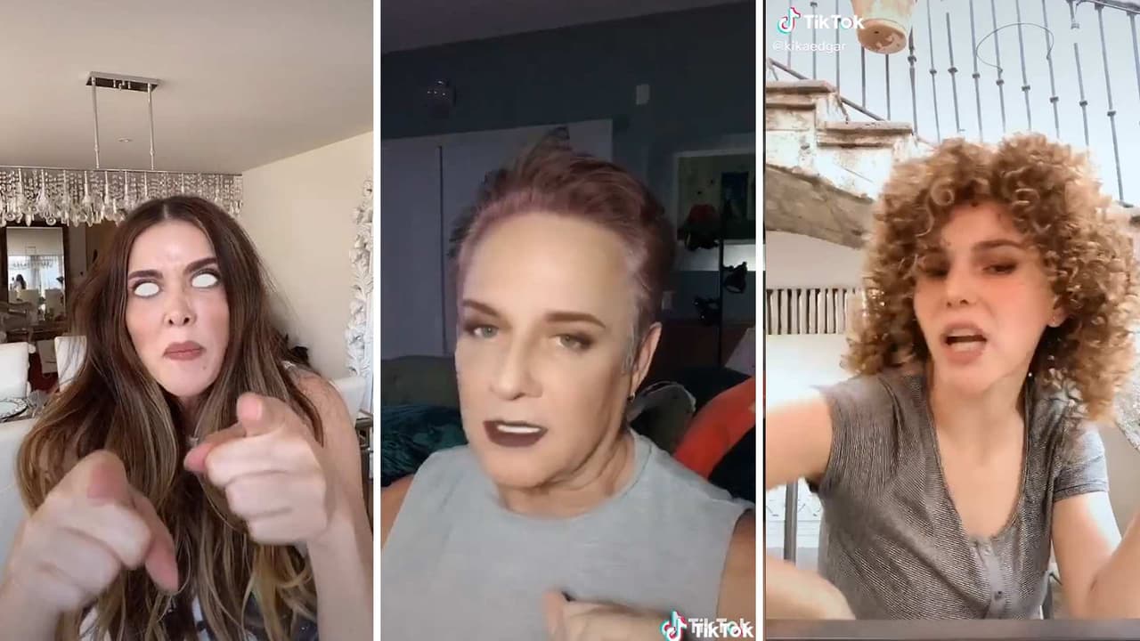 Kika Edgar, Alexis Ayala, y Marlene Favela realizan el Niurka challenge