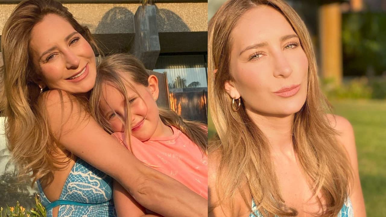 Geraldine Bazán donará ropa de su hija Miranda y la pequeña explica a quién le gustaría dársela