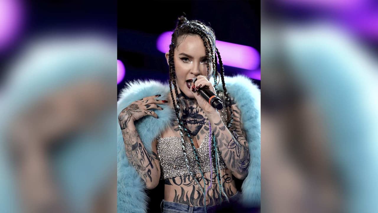 Así fue el espectacular look de Belinda que enamoró a todos en los Spotify Awards