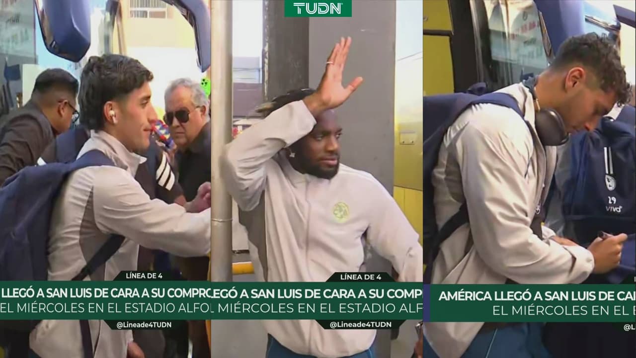 ¡Gran recibimiento en San Luis Potosí para el América!