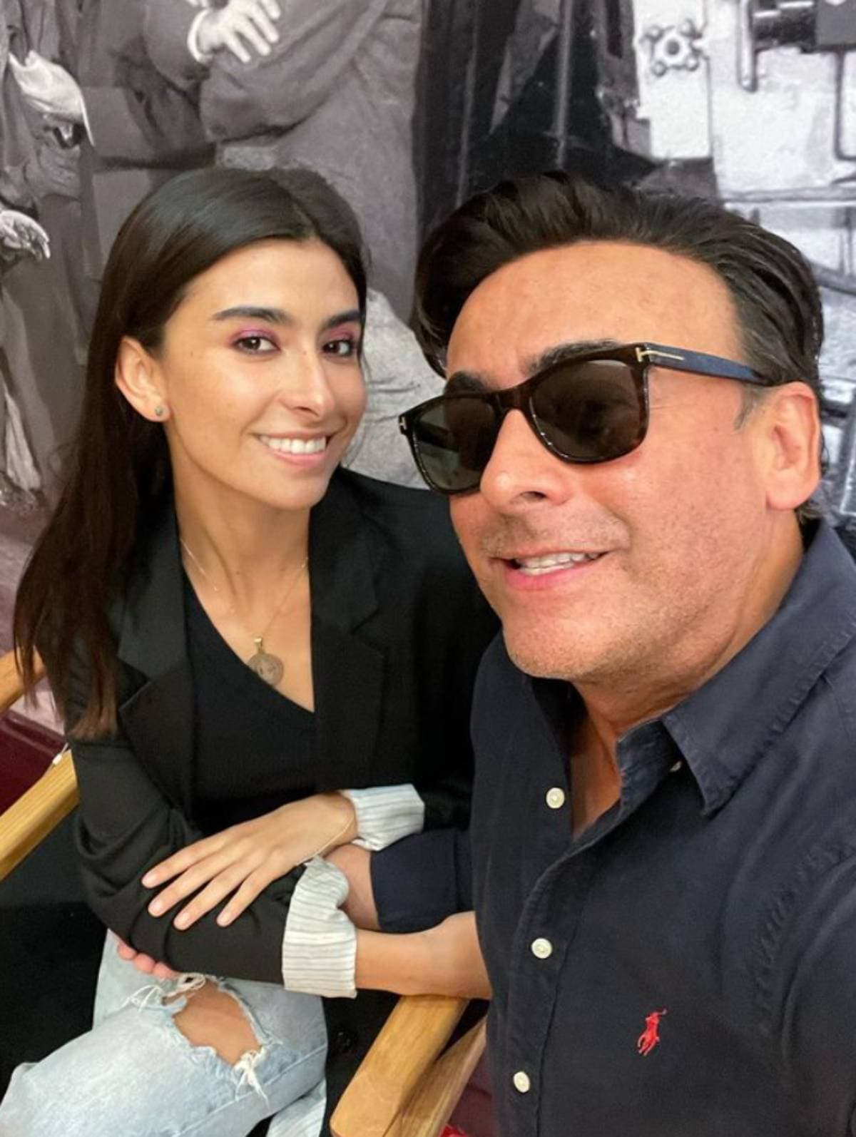 Adal Ramones y Paola Ramones