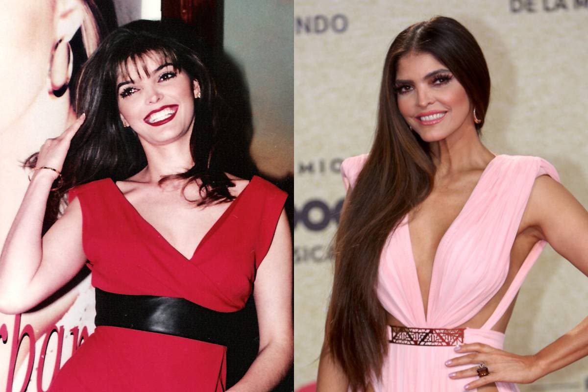 Así lucían estas famosas cuando tenían 20 años y así se ven con 50