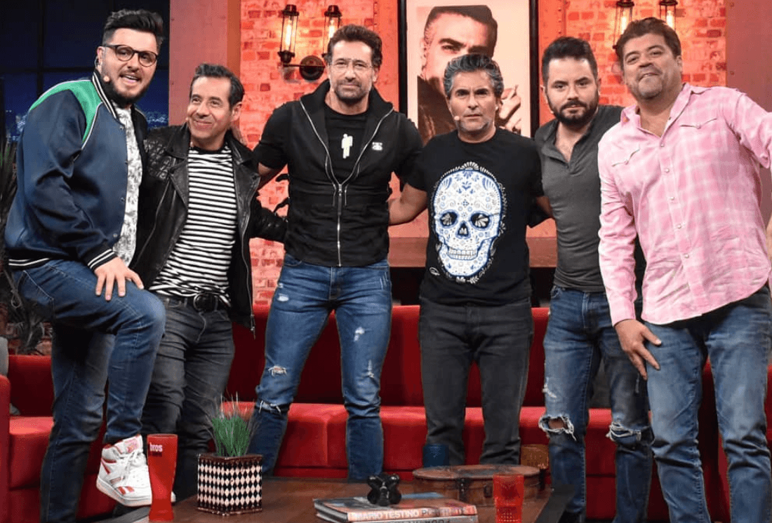 Gabriel Soto visita a los 'Miembros al aire'