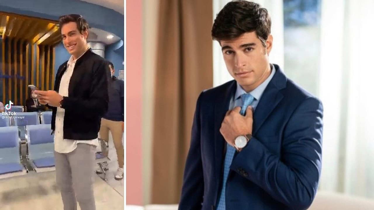Sonrojan a Danilo Carrera en las grabaciones de ‘Contigo Sí’