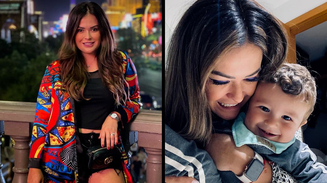 Mariana Echeverría mostró que su hijo Lucca ya encontró trabajo