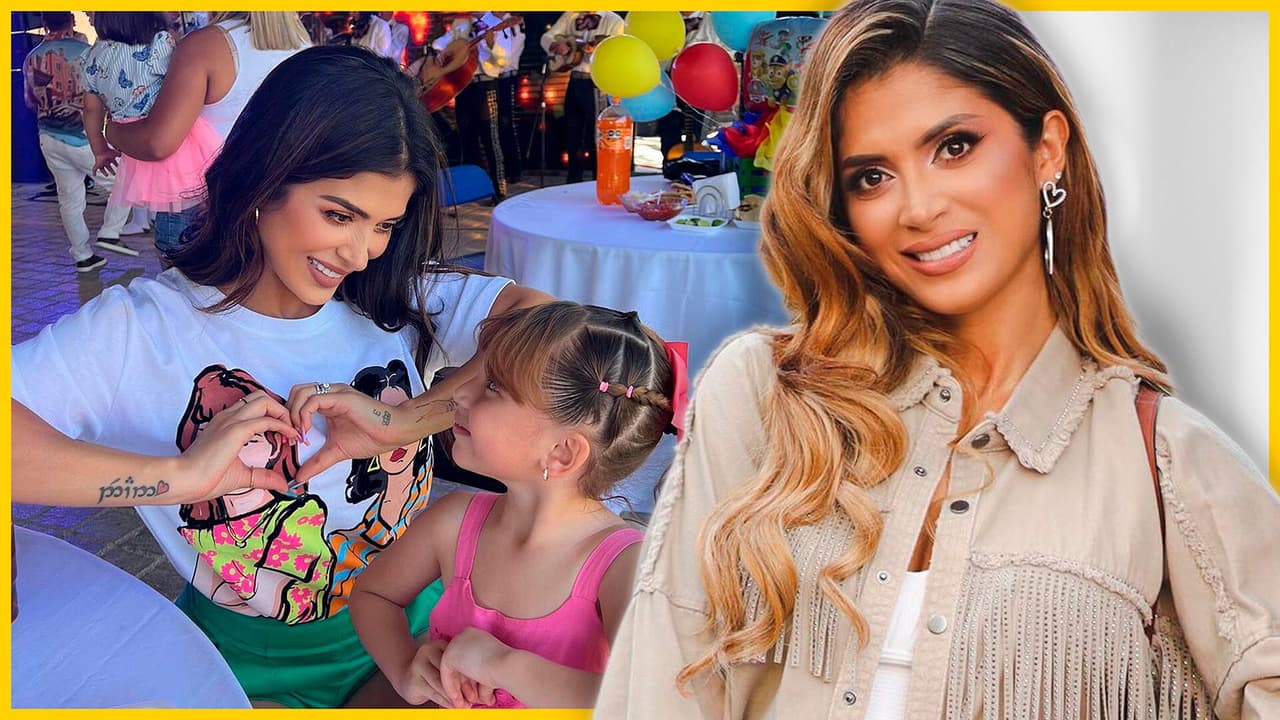 Hija de Edwin Luna aprende a modelar junto a su mamá desde casa