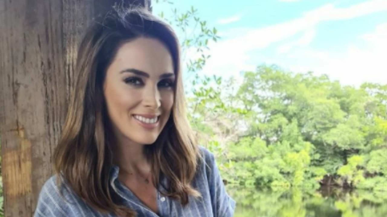 Jacky Bracamontes presume el momento en que sus hijas la ven actuar en su nueva telenovela: '¡Ahí está mamá!’