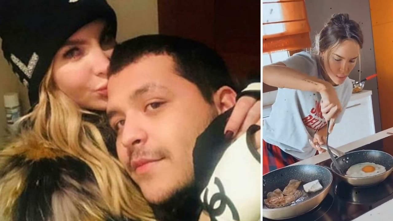 Belinda consiente a su amado, Christian Nodal, al cocinarle un rico desayuno
