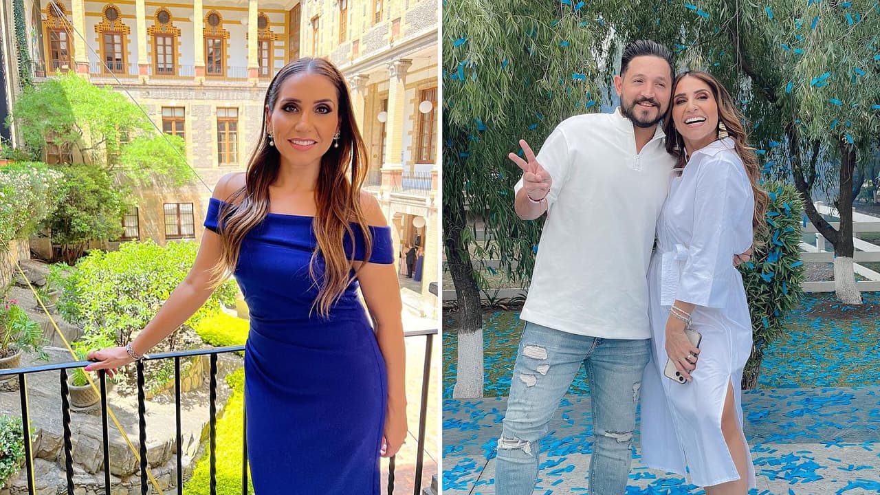 Jimena Longoria y su esposo bailan para animar a su bebé