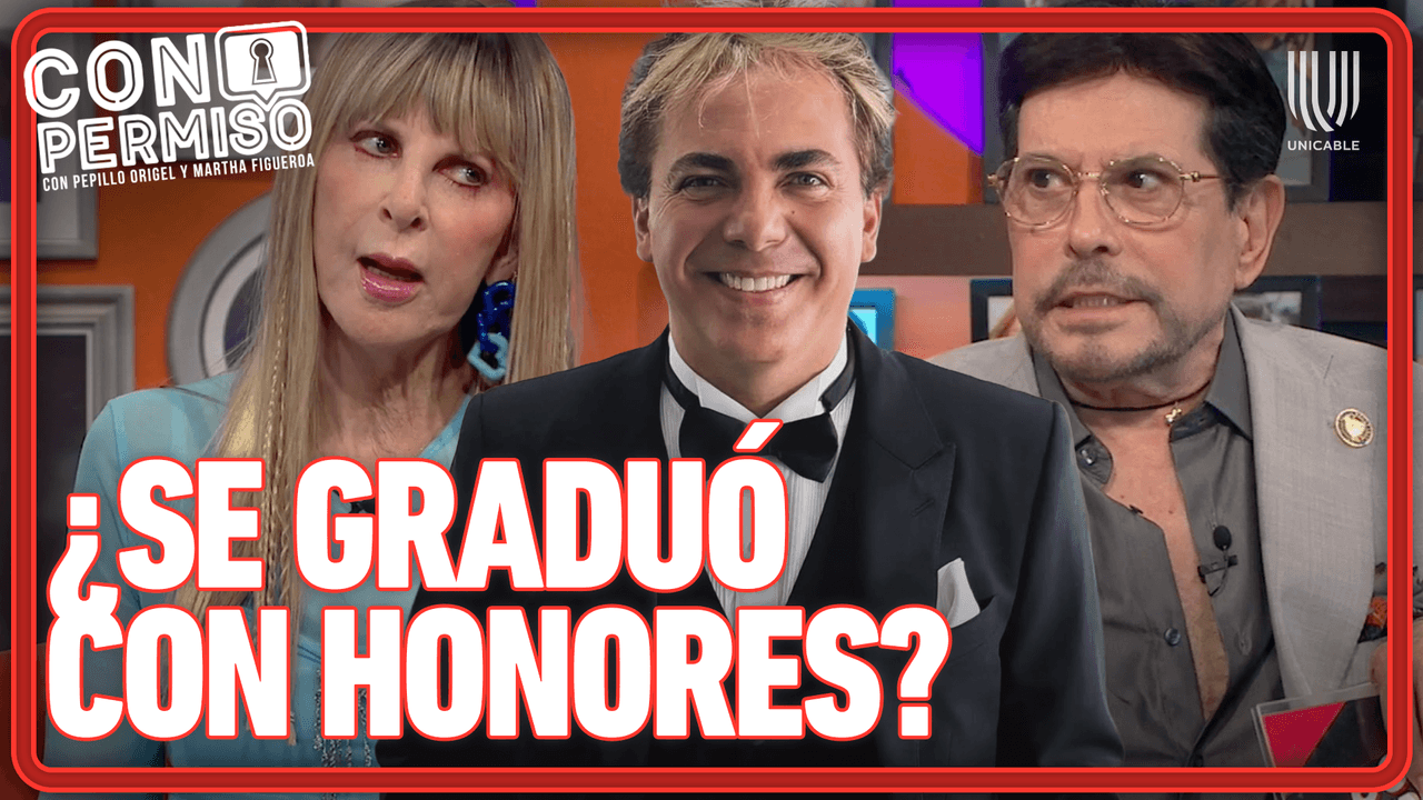 ¡Mamá orgullosa! Cristian Castro se gradúa de la prepa y Verónica Castro no podía faltar