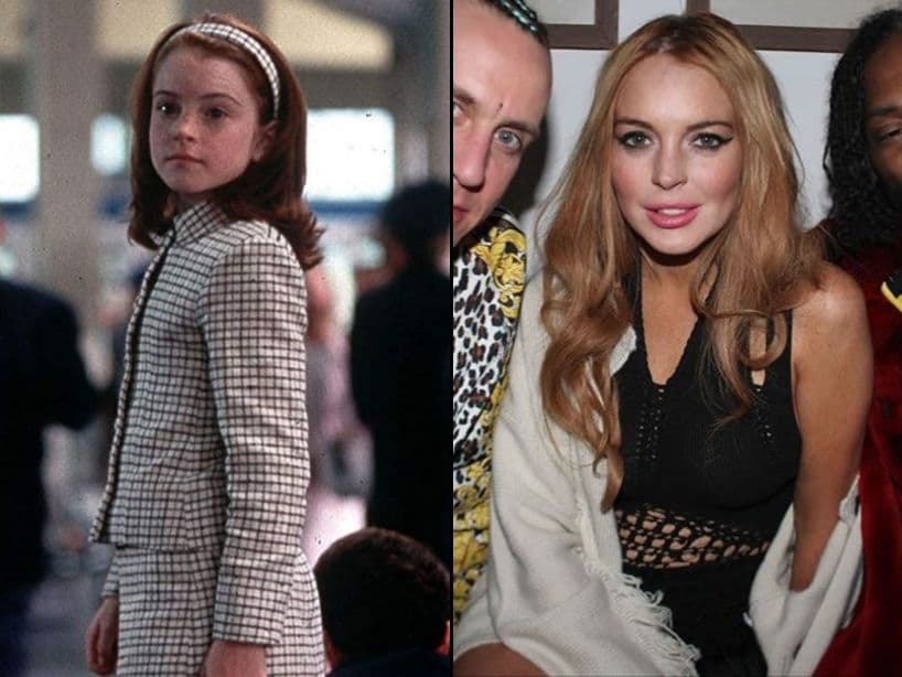 Lindsay Lohan tiene 33 años de edad y tras Juego de Gemelas (1998), comenzó una carrera como "niña Disney"; protagonizó cintas como Herbie A Toda Marcha (2005) y Un Viernes De Locos (2003). Durante un lapso de carrera estuvo en el centro de la polémica luego de que fue condenada a tres meses de prisión por conducir bajo los efectos del alcohol.