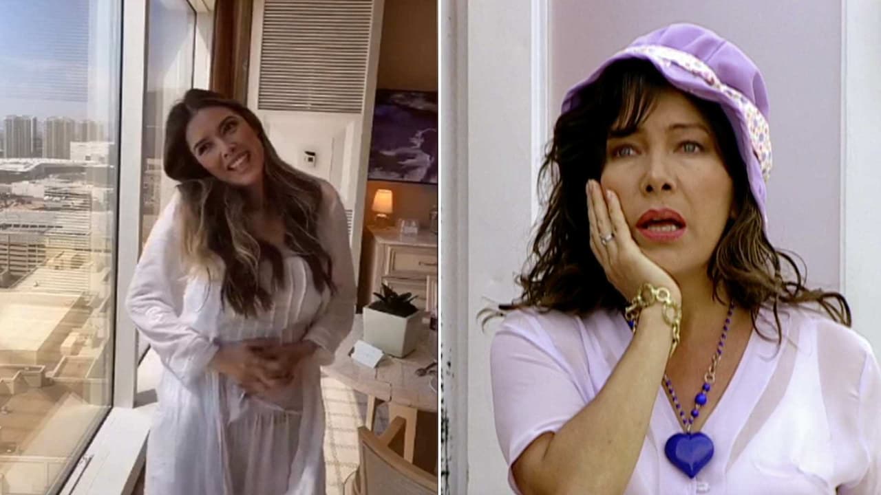 ¡Igualita! Así parodia Marlene Favela a María de Todos los Ángeles
