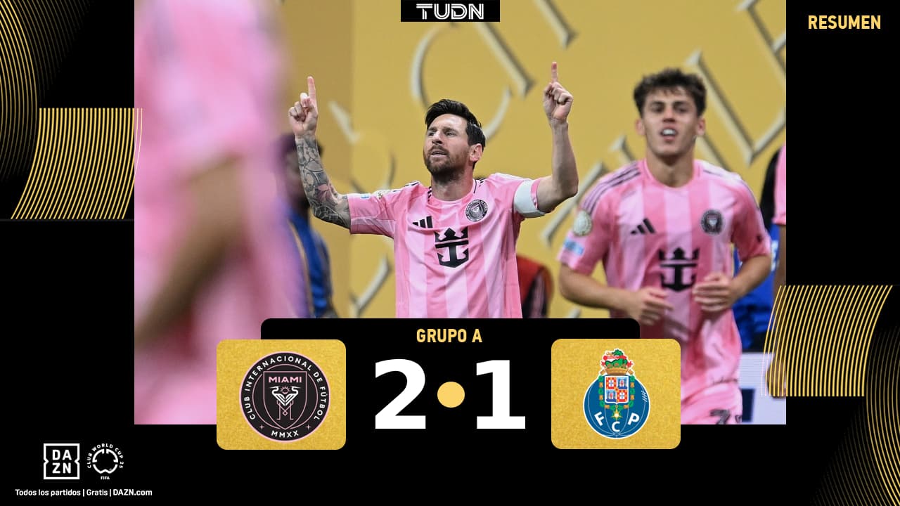 Resumen | Golazo de Messi encamina triunfo del Inter Miami ante Porto