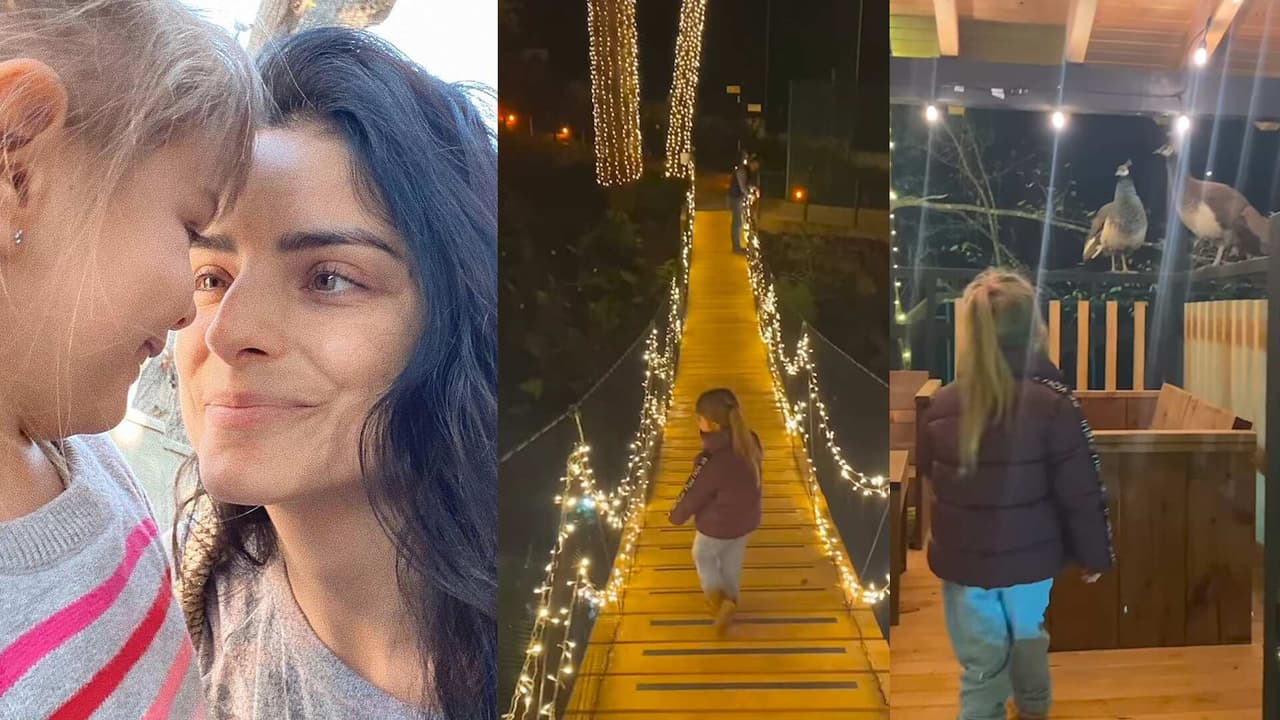 Aislinn Derbez y Kailani se reencontraron con la naturaleza en este bello lugar