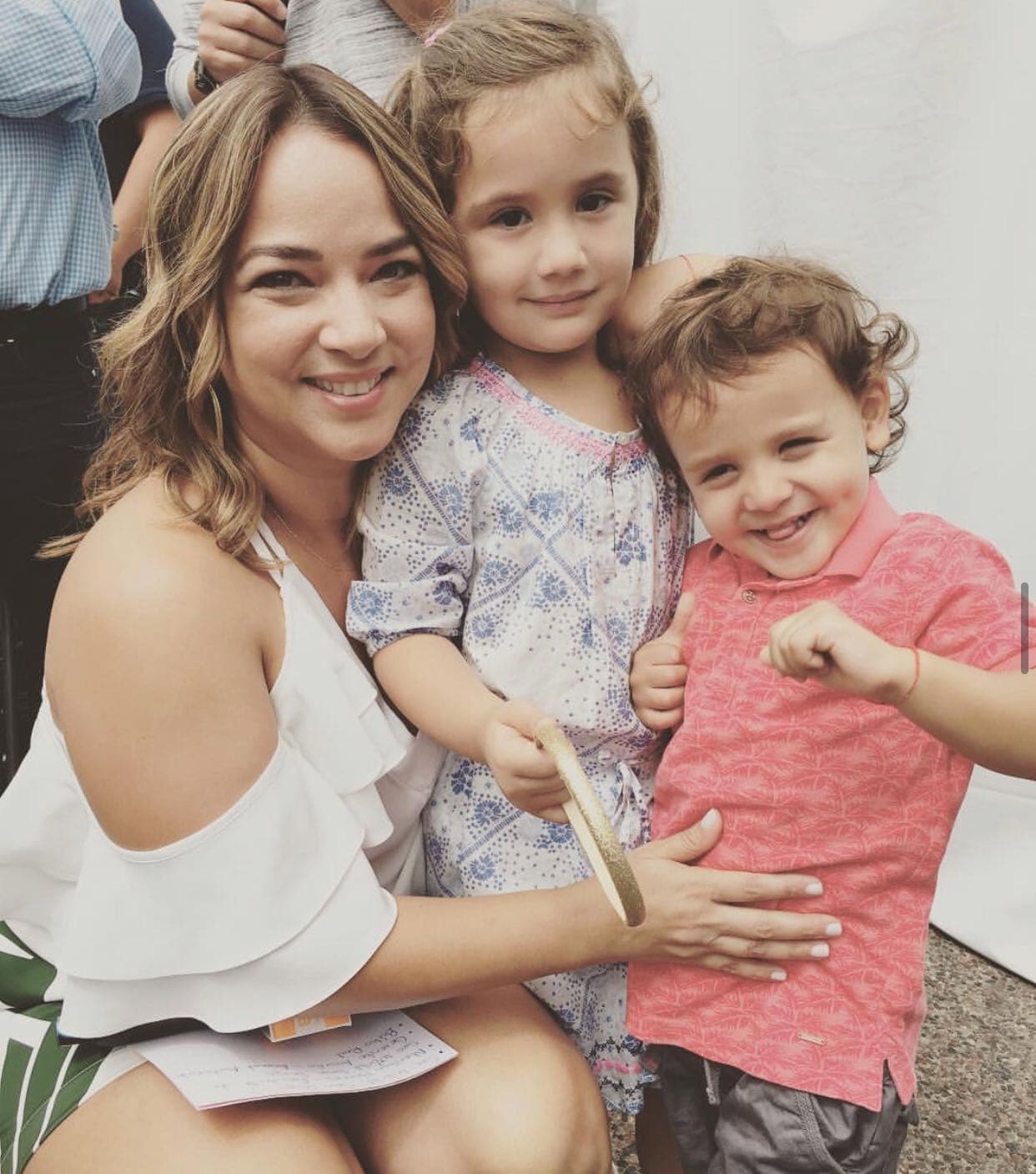Daniel, el segundo hijo de Angélica y Otto Padrón, es el ahijado de la puertorriqueña.
