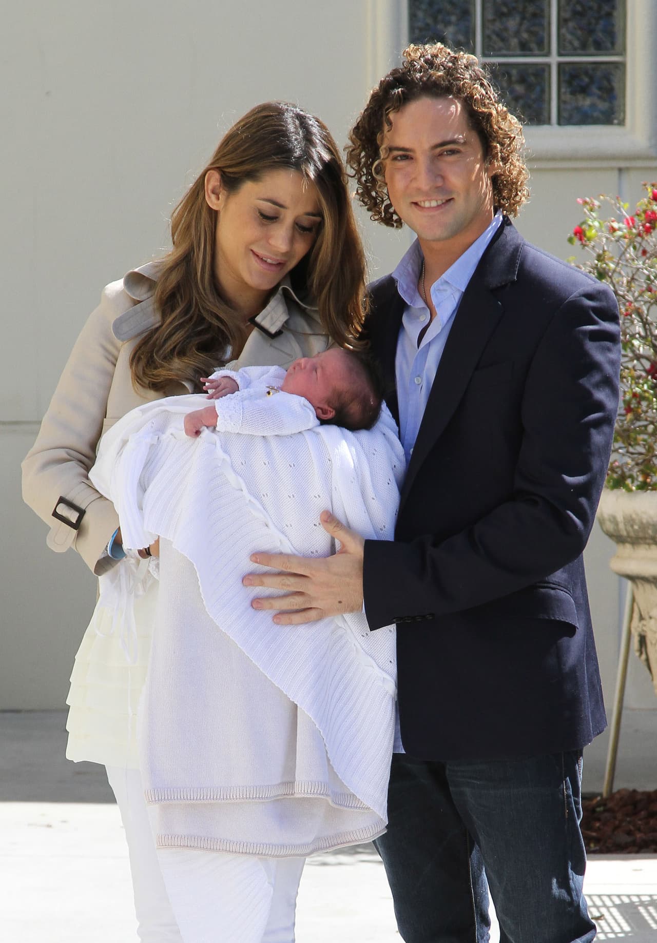 Ella: hija de David Bisbal y Elena Tablada.