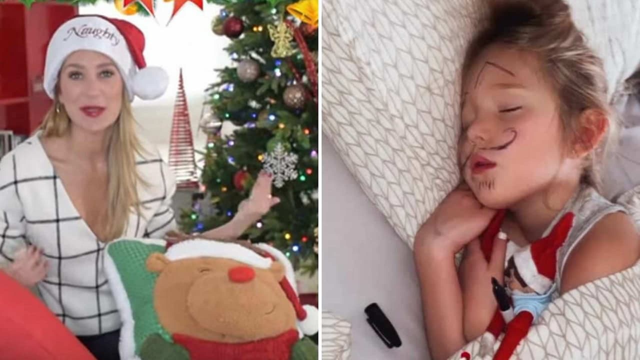 La travesura que los elfos le hicieron a Alexa, hija de Geraldine Bazán: ‘No lo puedo creer’