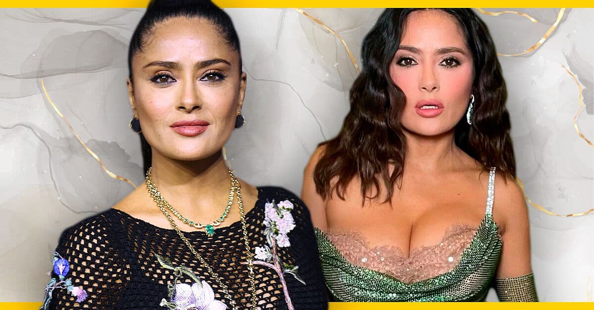 Salma Hayek: El momento en el que impactó a todos con su look transparente