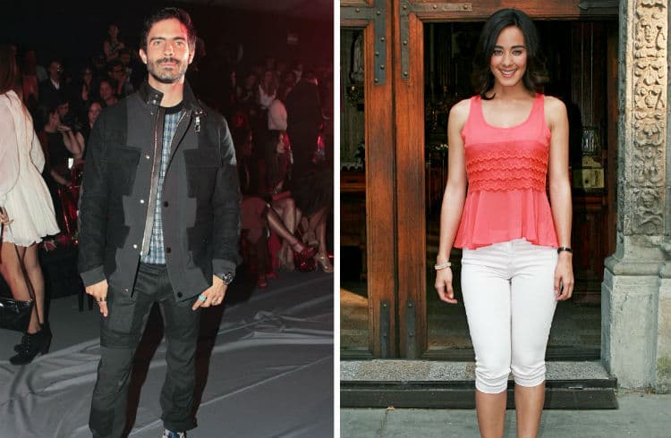 Osvaldo Benavides y Esmeralda Pimentel