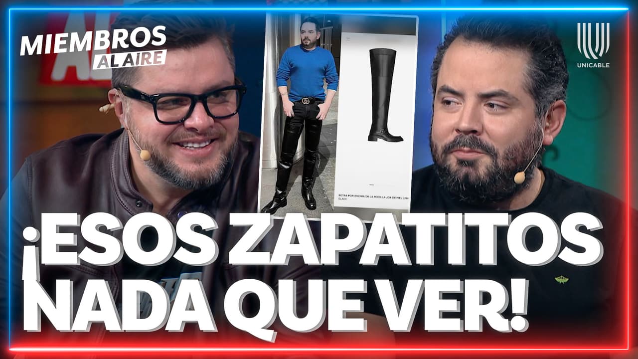 ¡Esos zapatitos nada que ver! José Eduardo presume sus carísimas botas