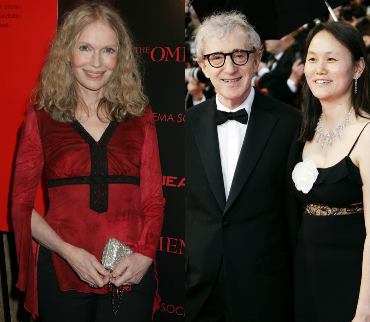 En 1978, Mia Farrow y André Previn adoptaron a una niña de nombre Soon-Yi Previn. La pareja se divorció y ella contrajo nupcias con Woody Allen. En 1992, la actriz descubrió la relación que tenía su esposo y su hija, debido a unas fotografías que encontró en el departamento de su marido en las que su hija aparecía desnuda.