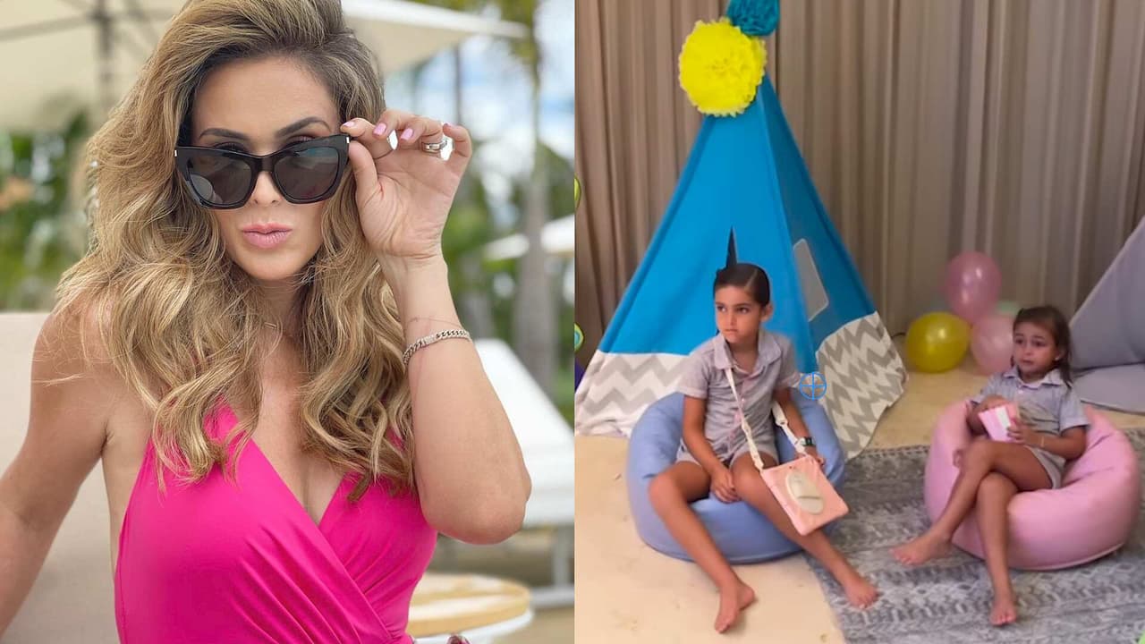 Movie Time: Las hijas de Jacky Bracamontes quedan enamoradas de la sorpresa que les prepararon