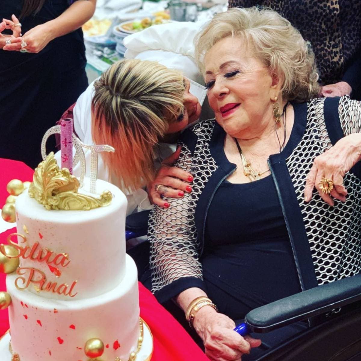 Silvia Pinal celebró sus 90 años de vida