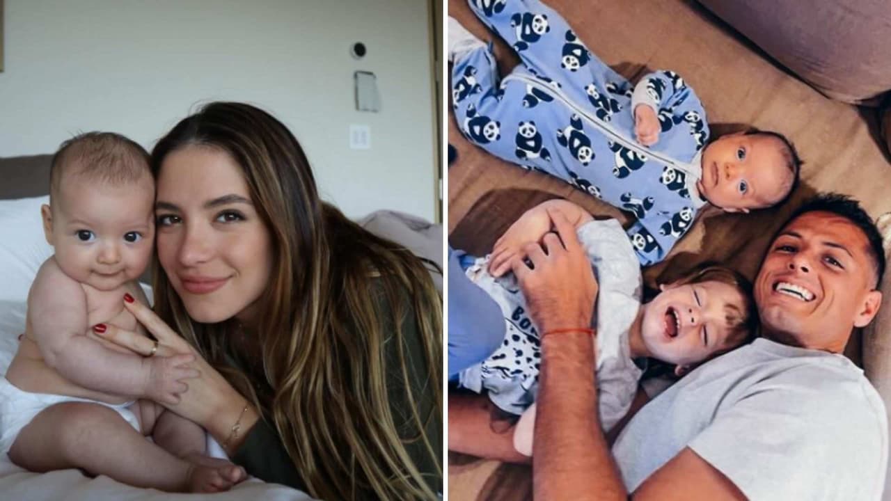 En medio de rumores de separación, la esposa de Chicharito comparte tierno video de su bebita Nala