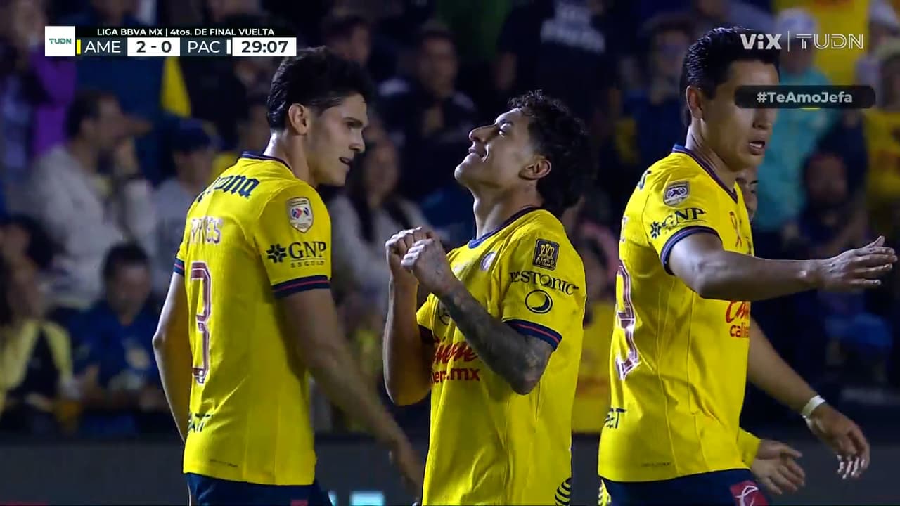 ¡Doblete de Zendejas! Cae otro gol del América y es la locura en el estadio