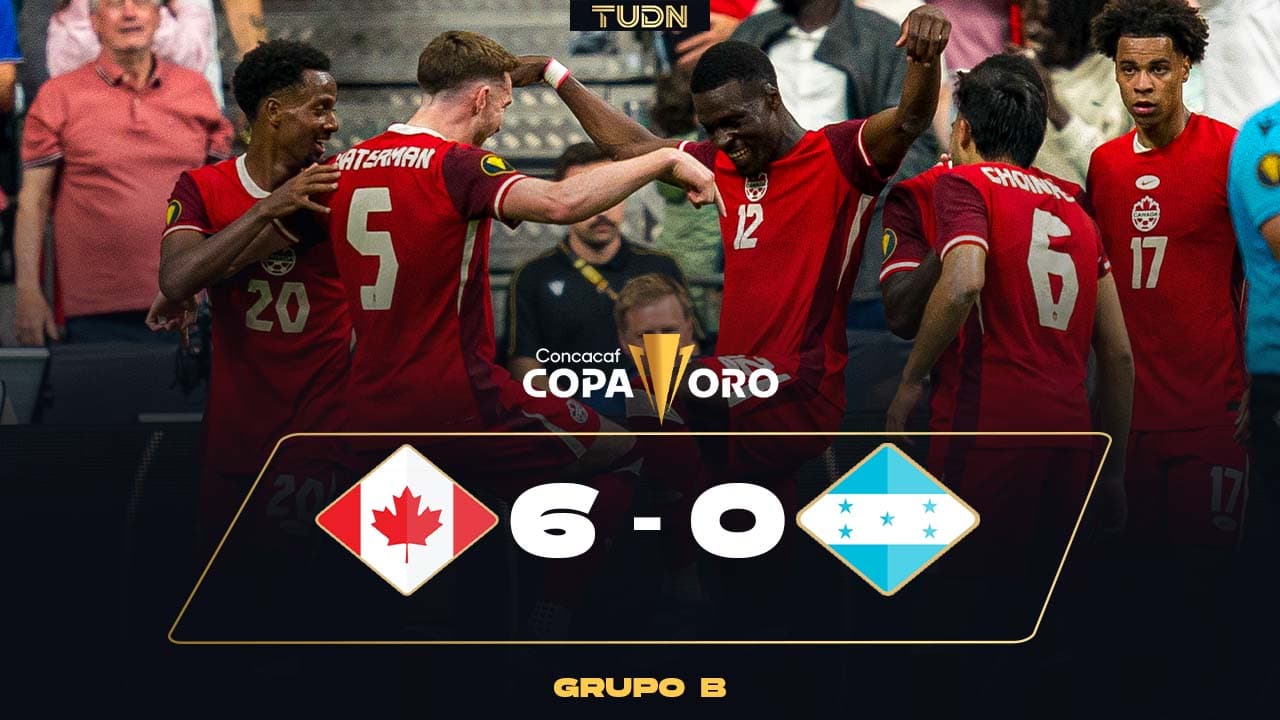 Resumen | Canadá aplasta y humilla a Honduras en su debut de la Copa Oro