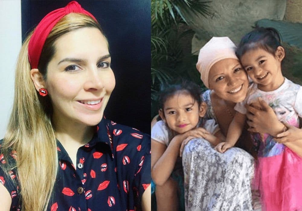 Karla Panini con hijas de Karla Luna