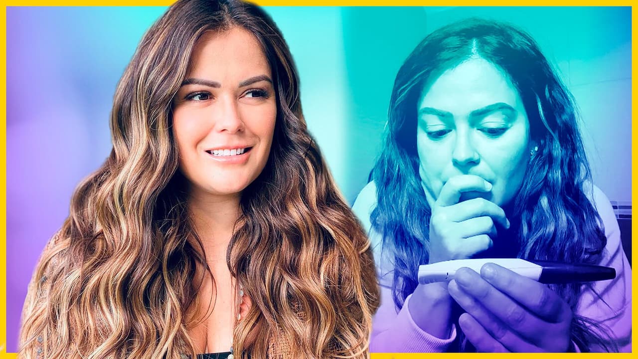 Mariana Echeverría se hace prueba de embarazo y muestra el resultado