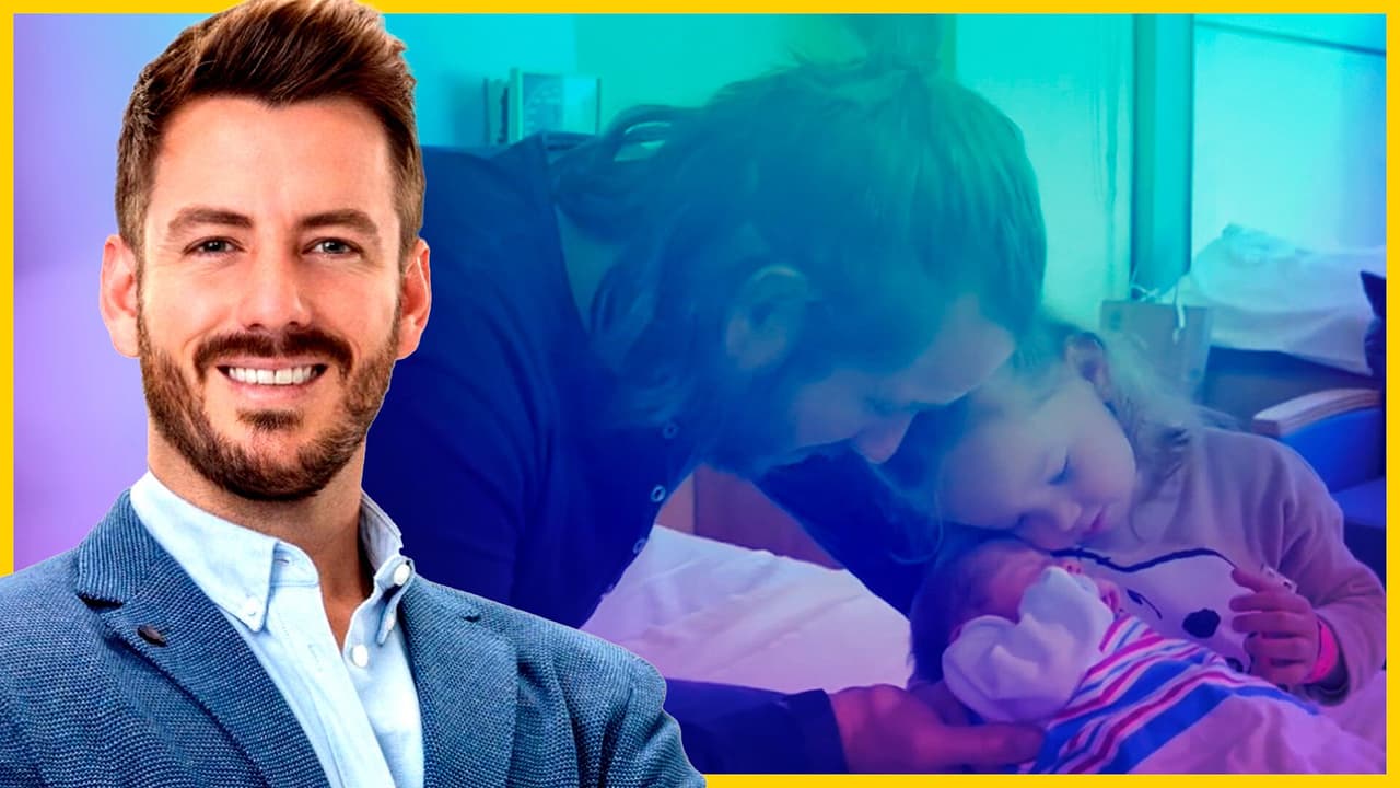 Hija de Juan Diego Covarrubias se emociona al conocer a su hermanita recién nacida