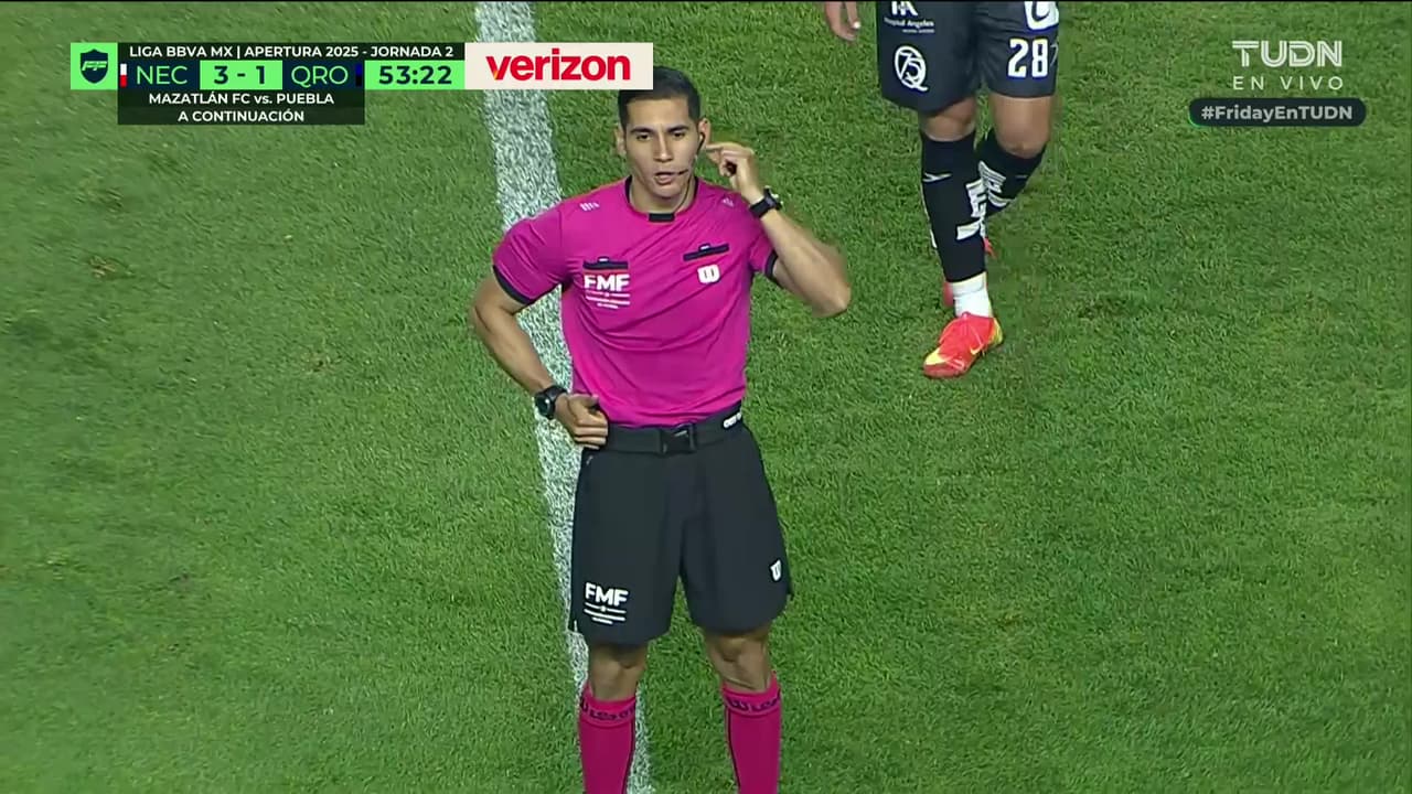 ¡Golazo anulado a Necaxa! Sánchez la clavó, pero el VAR dijo que no