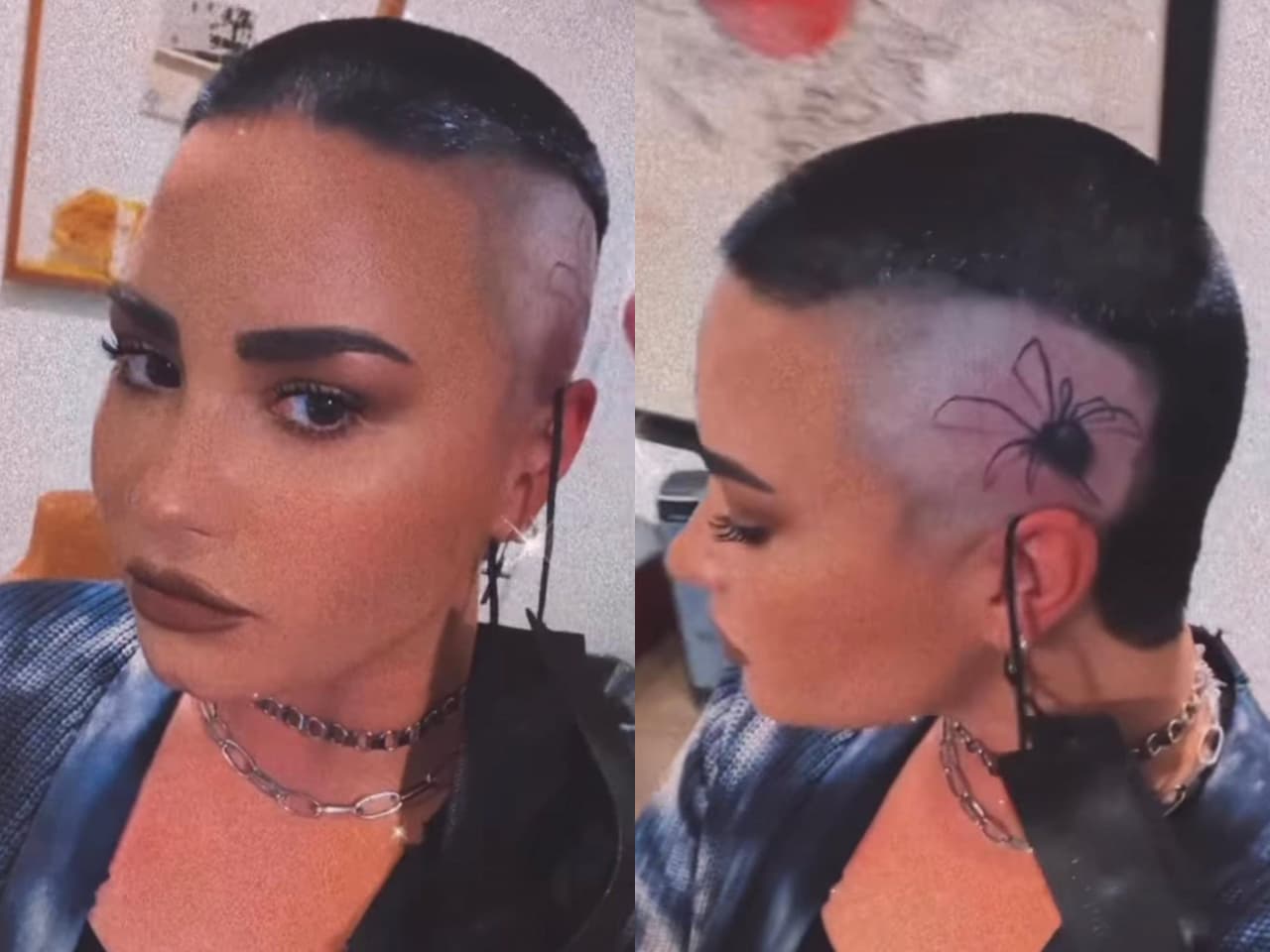 Demi Lovato inicia un nuevo año con nuevo look; celebra haber salido de rehabilitación