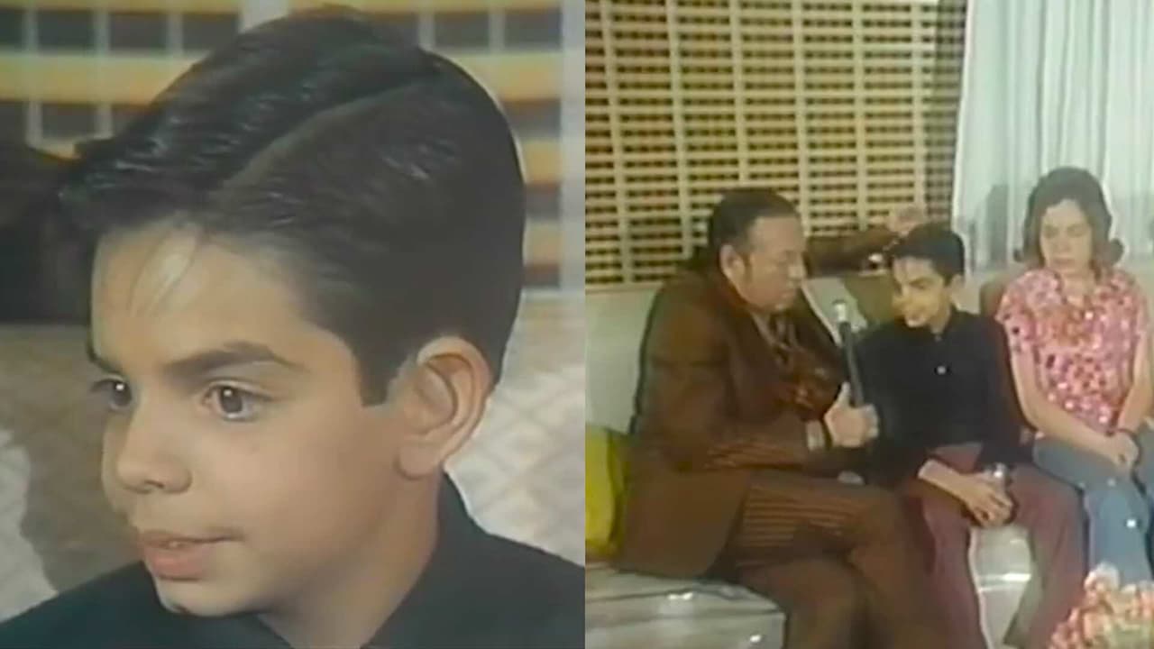 Eugenio Derbez sabía desde niño que quería actuar; lo dijo en esta entrevista a sus 12 años