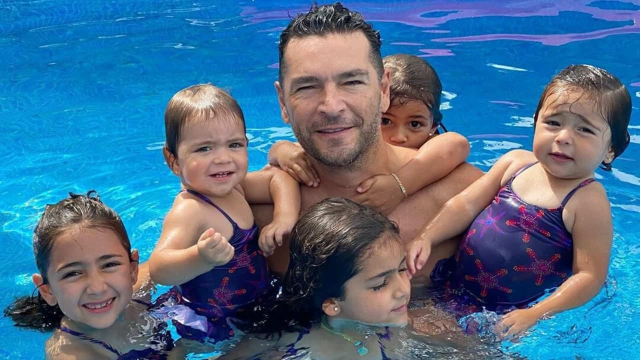 Así festejó Martín Fuentes, esposo de Jacky Bracamontes, su primer día del padre en casa
