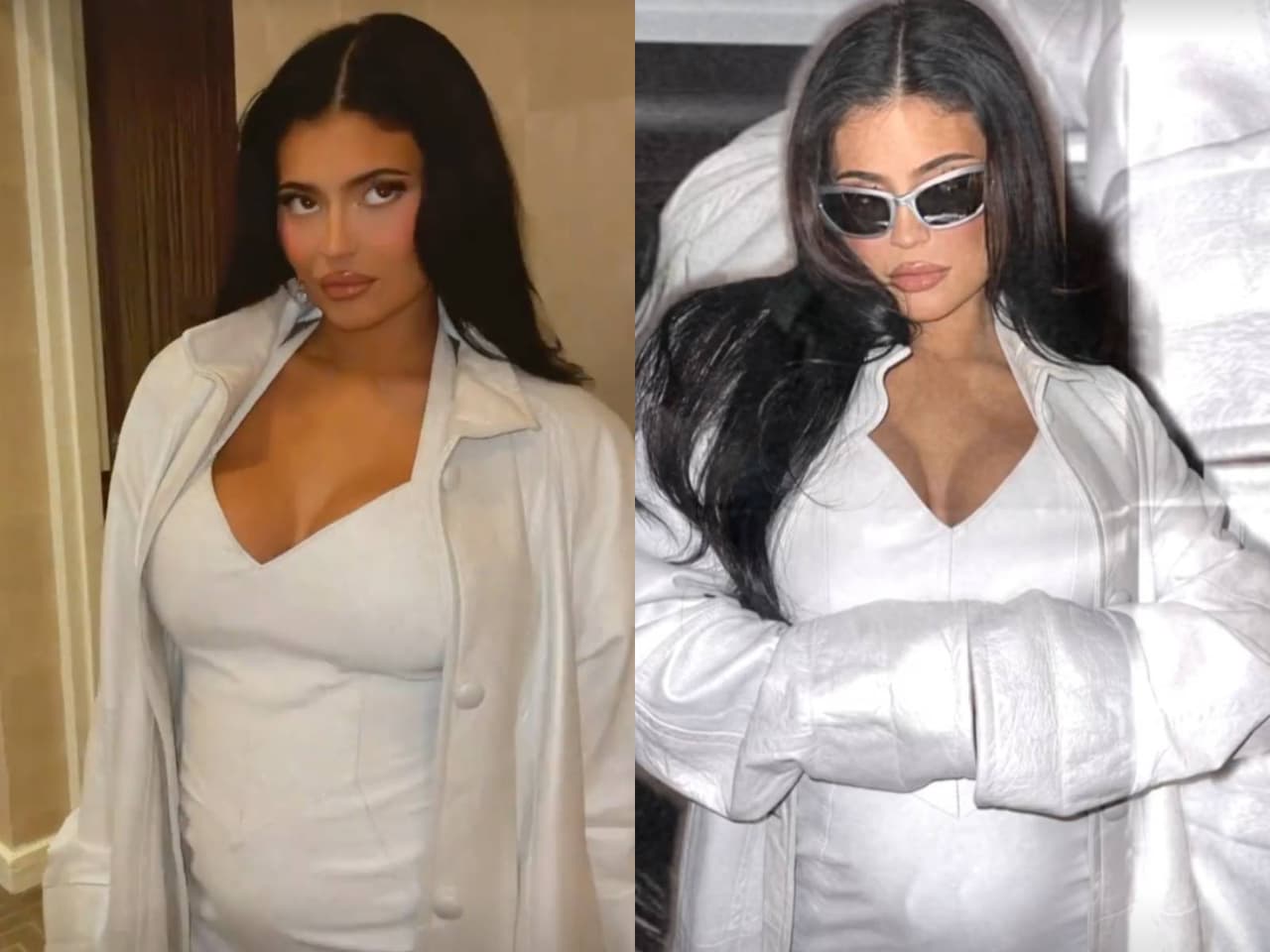 Kylie Jenner se deja ver por primera vez en público tras anunciar su embarazo