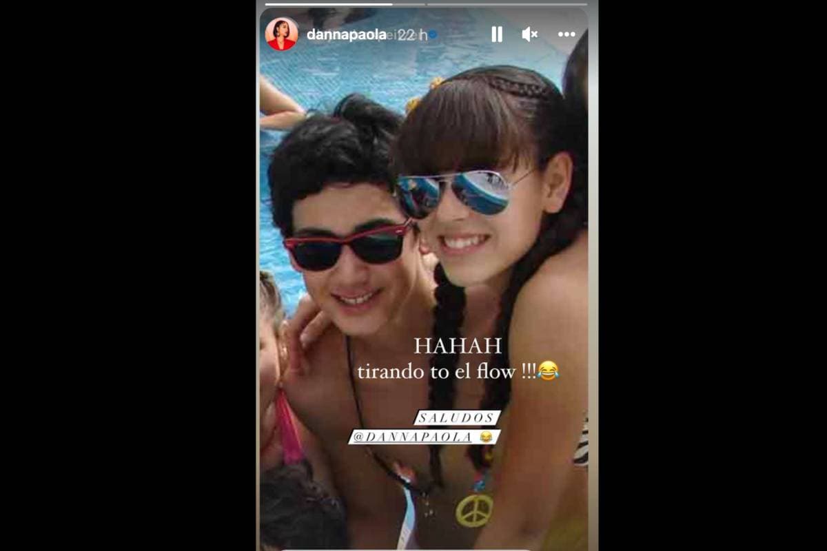 Alejandro Speitzer publica foto de su adolescencia con Danna Paola