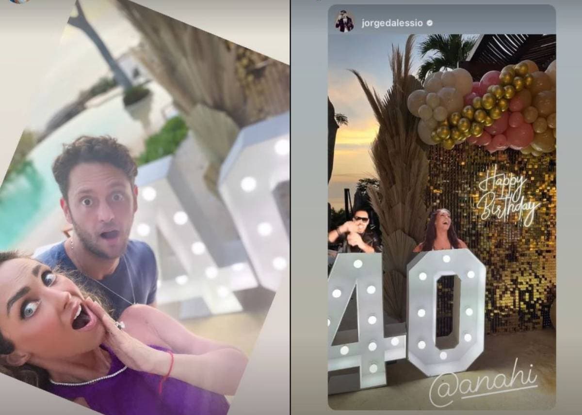Anahí cumple 40 años y así lo celebra